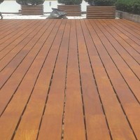 natural color oiled finished Burma Teak wood outdoor decking