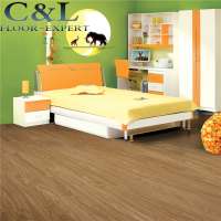 Cheap click lock 8mm AC3 fireproof bedroom laminate flooring