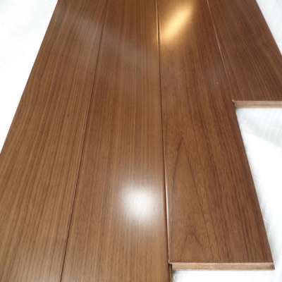 natural color glossy AB grade American walnut engineered wood flooring