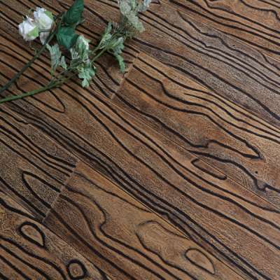 antique wood grain design smooth surface bamboo solid wood flooring